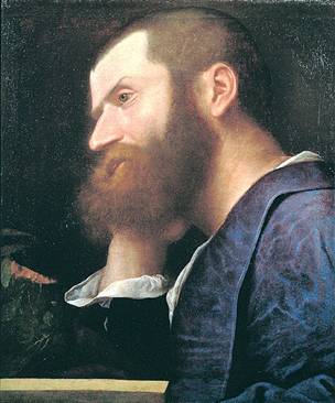 Pietro Aretino, ca. 1512  (Titian) (1488-1576)  Location TBD