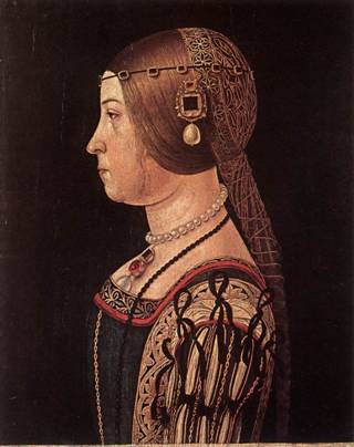 Barabara Pallavicino “1510s” (Allesandro Araldi)  (1460-1530) Galleria degli Uffizi, Firenze 