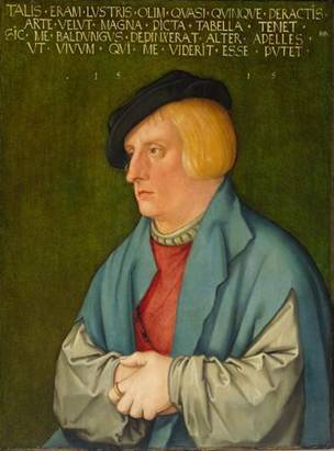 A Young Man, 1515 (Hans Baldung Grien) (1484-1545)  Kunsthistorisches Museum, Wien GG_864 

