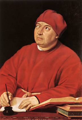 Cardinal Tommaso Inghirami “1515-1516” (Raphael) (1483-1520) Palazzo Pitti, Firenze   