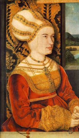 Sybilla von Freyberg (born Gossenbrot), ca. 1517  (Bernard Strigel) (1460-1528) Alte Pinakothek, München  