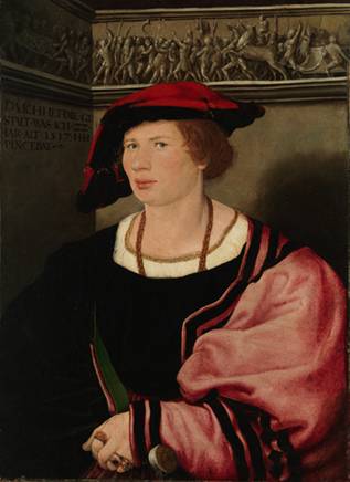 Benedikt von Hertenstein, 1517 (Hans Holbein the Younger) (1497-1543) The Metropolitan Museum of Art, New York, NY  06.1038 