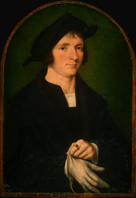 Joris Vezeleer, ca. 1518 (Joos van Cleve)  (1480-1541)   National Gallery of Art, Washington D.C.   1962.9.1 
