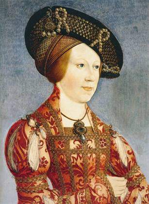 Queen Anne of Hungary and Bohemia,  ca. 1519 (Hans Maler) (1480-1529) Museo Thyssen-Bornemisza, Madrid 