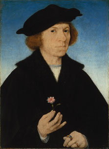 Self-Portrait,  ca. 1519 (Joos van Cleve) (1485-1541) Museo Thyssen-Bornemisza, Madrid  Nº INV. 89 (1930.128)    
