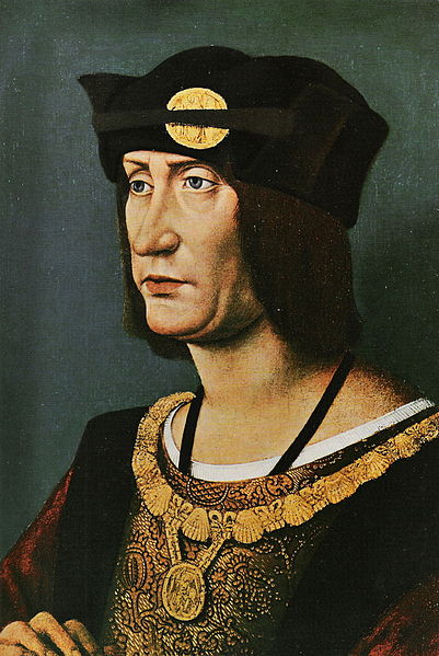  Louis XII, King of France, ca.  1514, reigned 1498-1515 (Jean Perreal) (1455-1529) The Royal Collection, UK    