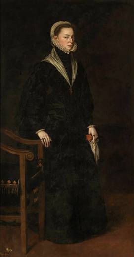 Princess Johanna of Portugal, ca. 1560 (Antonis Mor) (1520-1579) Museo Nacional del Prado, Madrid, P02112 
