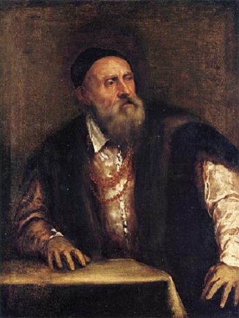 Self-Portrait, ca. 1560 (Titian) (1488-1576)  Gemäldegalerie Berlin