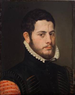 A Young Man, 1564   (Frans Pourbus the Elder) (1545-1581)     Kunsthistorisches Museum, Wien     GG_1044 