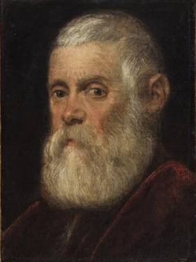 A Venetian Senator,  ca. 1565 (Tintoretto) (1519-1594)      Kunsthistorisches Museum, Wien     GG_7    