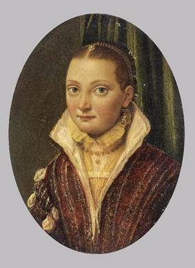 Sofonisba Anguissola, ca. 1560-1565 (Lucia Anguissola) (1538-1565)     Private Collection  