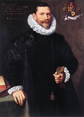  Petrus Ricardus, ca. 1592  (Franz Pourbus the Younger) (1569-1622)   Groeningemuseum, Brugge   