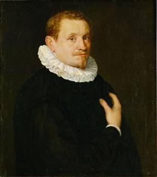 A Man, ca. end of 16th cent. (Unknown Dutch Artist  )    Kunsthistorisches Museum, Wien   GG_598 