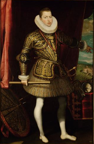 Philip III, King of Spain, ca. 1602 (Juan Pantoja de la Cruz) (1563-1608)  Kunsthistorisches Museum, Wien,  Gemäldegalerie, 9490
