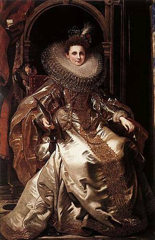 Maria Serra Pallavicino   (Peter Paul Rubens) (1577-1640) Kingston Lacy Estate, Dorset, UK 