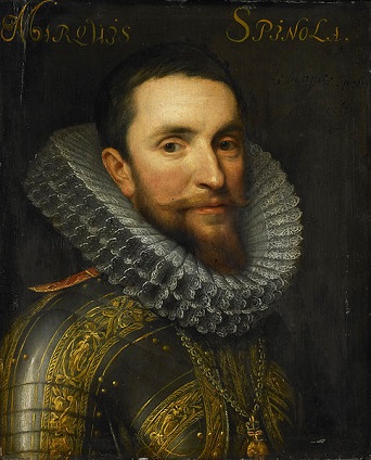 Don Ambrogio Spinola Doria, 1st Marquis of the Balbases, ca. 1605 (Michiel Jansz. Van Miereveld) (1567-1641)   Rijksmuseum Amsterdam,  SK-A-554  
