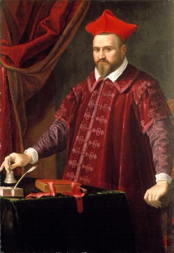 Cardinal Camillo Borghese, future Pope Paul V, ca. 1602 (Unknown Artist) 