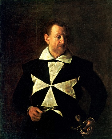 Fra Antonio Martelli, 1608 (Caravaggio) (1571-1610)   Palazzo Pitti, Firenze  

