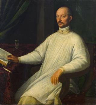 A Norbertine,  ca. 1600  (Leandro Bassabo) (1557-1622)     Kunsthistorisches Museum, Wien    GG_3686   