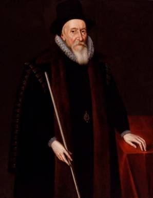 Thomas Sackville, 1st Earl of Dorset, 1601  (attributed to John de Critz the Elder)   (1551-1642)       National Portrait Gallery, London, NPG 4024      