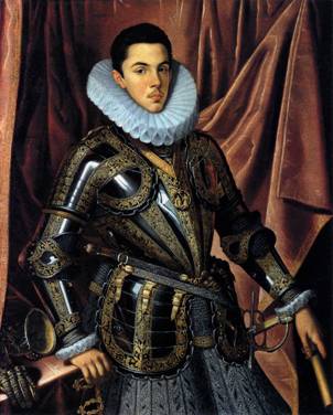 Felipe Manuel, Prince of Savoy, 1604  (Juan Pantoja de la Cruz)(1553-1608)   Museo de Bellas Artes de Bilbao