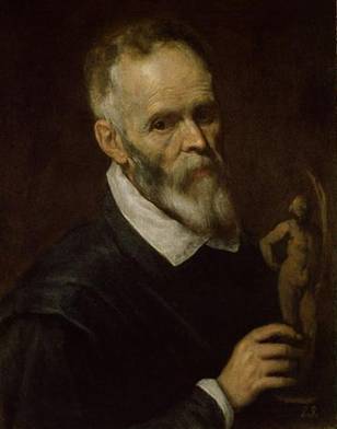 A Man, possibly Alessandro Vittoria, ca. 1600-1605  (Palma il Giovane) (1544-1628)    Kunsthistorisches Museum, Wien    GG_1935 
