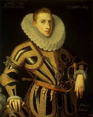 Diego de Villamayor, ca. 1605  (Juan Pantoja de la Cruz)   (1553-1608)       State Hermitage Museum, St. Petersburg, ГЭ-3518  