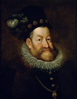 Rudolf II, Holy Roman Emperor, ca. 1606 (Hans von Aachen) (1552-1615)
