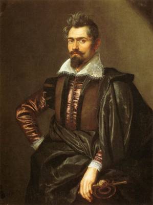 Kaspar Scioppius, 1606   (Peter Paul Rubens)  (1577-1640)   Palazzo Pitti, Galleria Palatina, Firenze   


