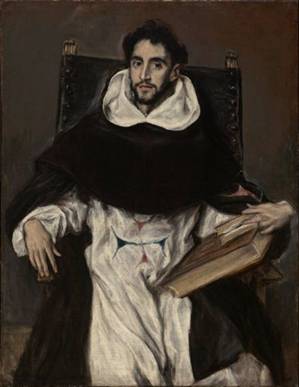 Fray Hortensio Félix Paravicino, ca. 1609 (El Greco) (1541-1618)    Szépművészeti Múzeum, Budapest    04.234   
