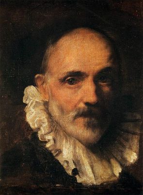 Self-Portrait, ca. 1600 (Federico Barocci) (1535-1612) Galleria degli Uffizi,  Firenze