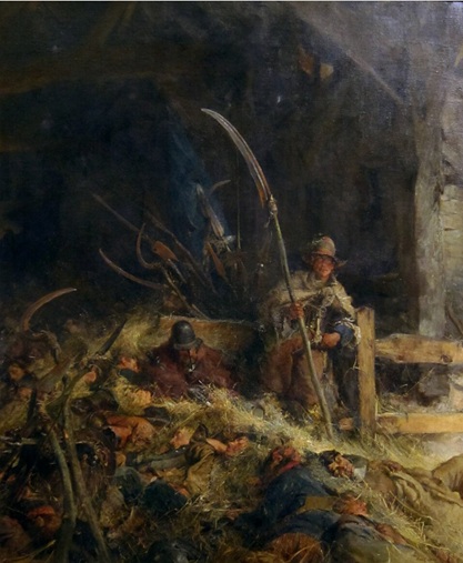The morning of the Battle of Sedgemore, 1685, July 5 (Edgar Bundy) (1862-1922) Tate Britain, London