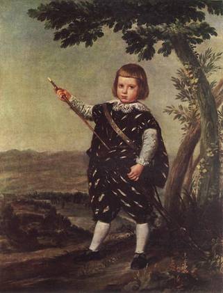 Infante Don Baltazar Carlos, 1635  (Juan Bautista Martinez del Mazo) (1610-1667) Museum of Fine Arts, Budapest
