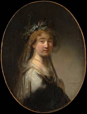 Saskia, 1632 (attributed to Govert Flinck) (1615-1660)   The Metropolitan Museum of Art, New York, NY   60.71.15