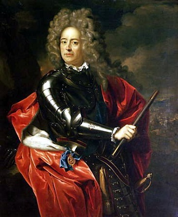 John Churchill, 1st Duke of Marlborough, 1704 (Adriaen van der Werff) (1659-1722)  Uffizi, Palazzo Pitti, Galleria Palatina e Appartamenti Reali, Inv. 76