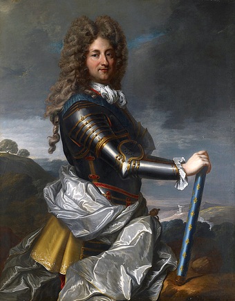 Philippe II, duc de Orléans, ca. 1709 (Jean-Baptiste Santerre) (1658-1717) Birmingham Museum and Art Gallery, England,  1967P52    