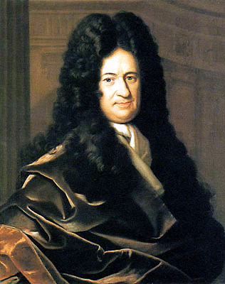 Gottfried Wilhelm Liebniz, ca. 1700 (Bernhard Christ off Francke)  (??-1729) Herzog-Anton Ulrich Museum, Braunschweig 