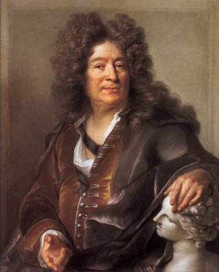François Girardon, 1701  (Joseph Vivien) (1657-1734)   Musée du Louvre, Paris