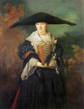 La Belle Strasbourgeoise, 1703  (Nicolas de Largillière) (1656-1746)    Musée des Beaux-Arts de Strasbourg, MBA 2146

