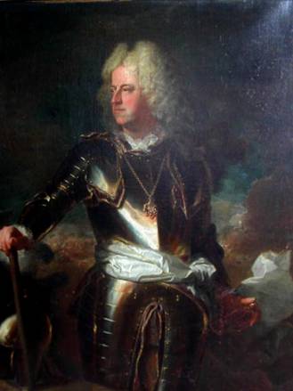 Charles IV, Duke of Mantua, ca. 1706  (Hyacinthe Rigaud) (1659-1743)    Musée National du Château et des Trianons, Versailles, MV 6386
