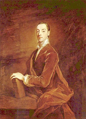 Matthew Prior, 1700  (Sir Godfrey Kneller) (1646-1723) Trinity College, Cambridge, Inv. P 160