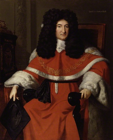 Sir  John Holt, ca. 1700 (Richard van Bleeck) (1670-1748)   National Portrait Gallery, London,   NPG 3101