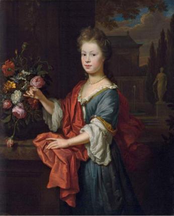 A Young Girl, 1704 (Thomas van der Wilt) (1659-1733)   
