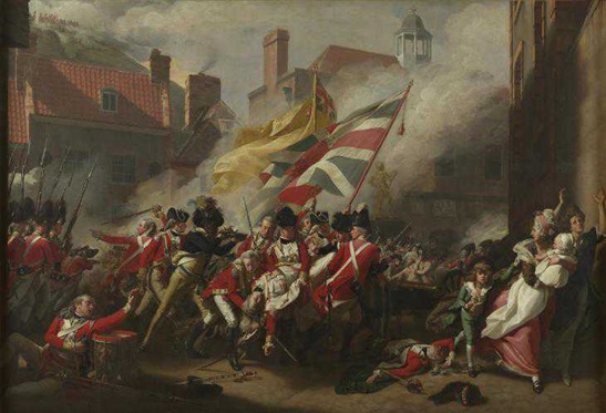 The Death of Major Peirson, 1781, January 6 (John Singleton Copley) (1738-1815 Tate Britain, London, N00733