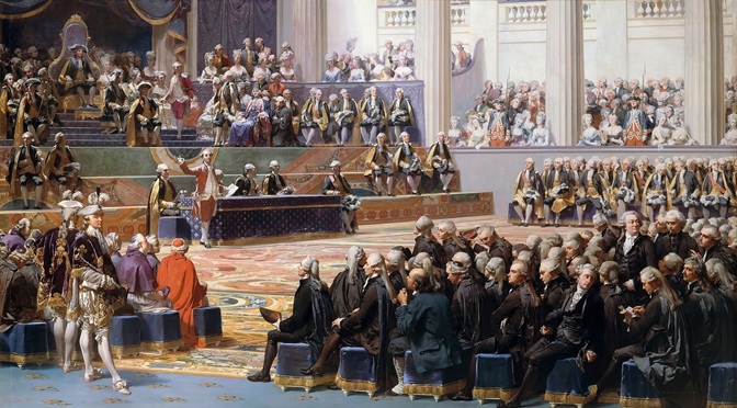 Inauguration of the Estates General at Versailles, May 5, 1789 (Auguste Couder) (1789-1873) Musée National du Château et des Trianons, Versailles, MV 2275 