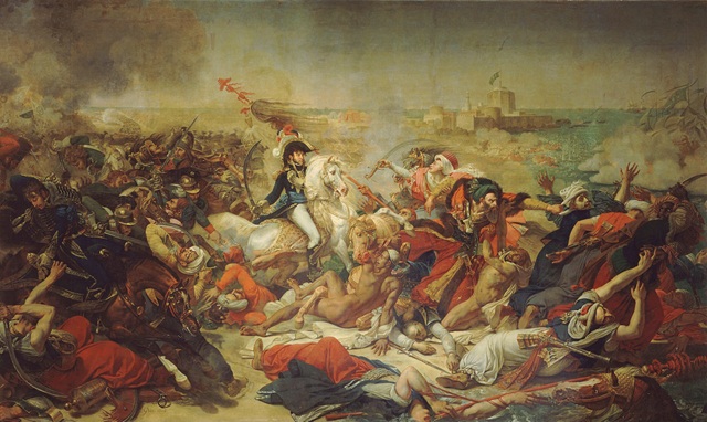 Bataille de Aboukir, July 25th, 1799 (Antoine-Jean Gros) (1771-1835) Musée National du Château et des Trianons, Versailles,  MV 2276