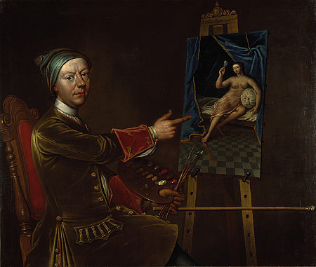 Self-Portrait, 1728  (Richard Waitt) (??-1732)   Scottish National Portrait Gallery, Edinburgh,   PG 2142      