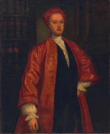 A Man, possibly John Gay,  ca. 1733 (attributed to Jonathan Richardson) (1667-1745)    The Huntington, San Marino, CA 