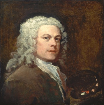 Self-Portrait, ca. 1735 (William Hogarth) (1697-1764) Yale Center for British Art, New Haven, CT,   B1981.25.360 
