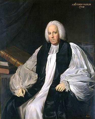 Frederick Cornwallis, Archbishop of Canterbury, 1768 (Nathaniel Dance-Holland)(1735-1811) Location TBD 